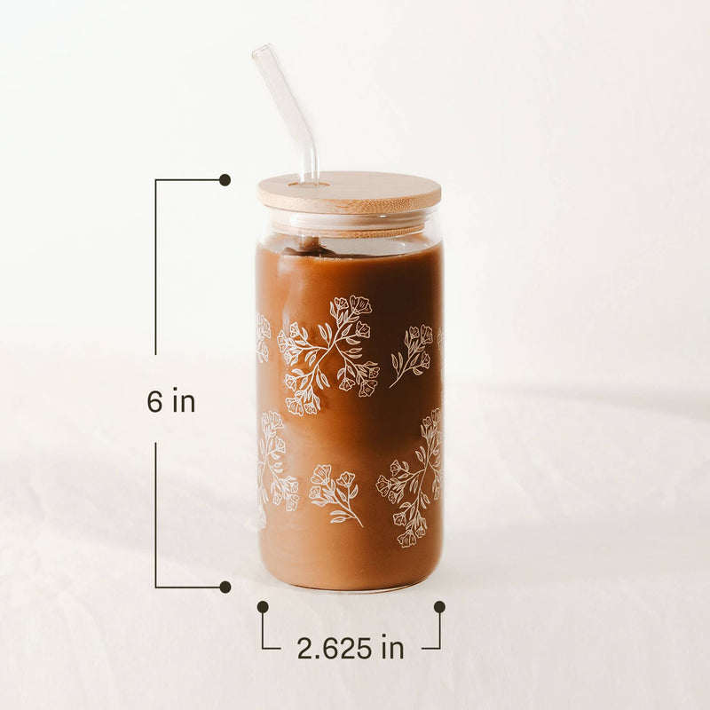 Holly Glass Tumbler