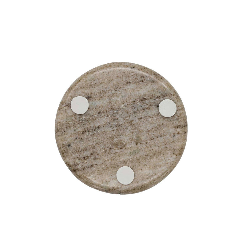 Beige Marble Spoon Rest