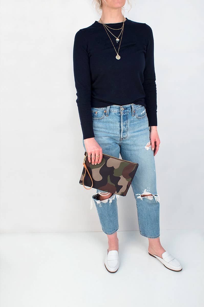 Naomi Nylon Clutch