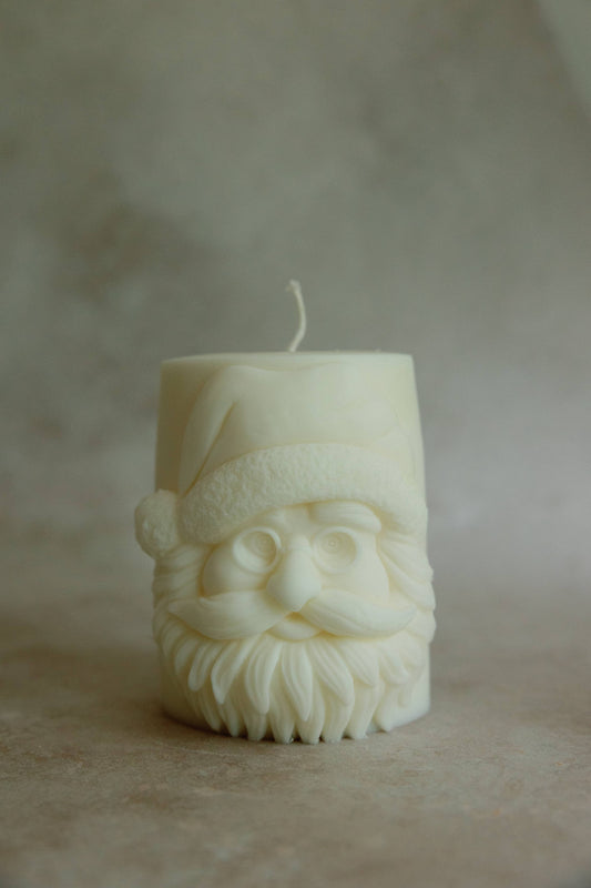 Santa Pillar Candle