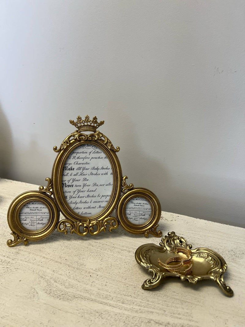 Vintage Crown Picture Frame