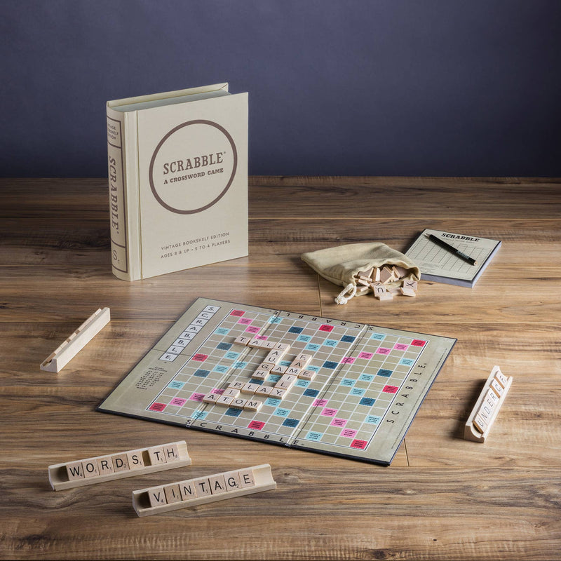 Scrabble | Vintage Bookshelf Edition