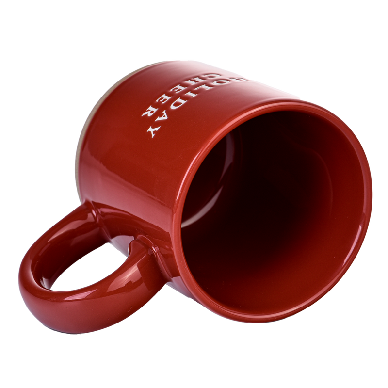 Holiday Cheer Stoneware Coffee Mug