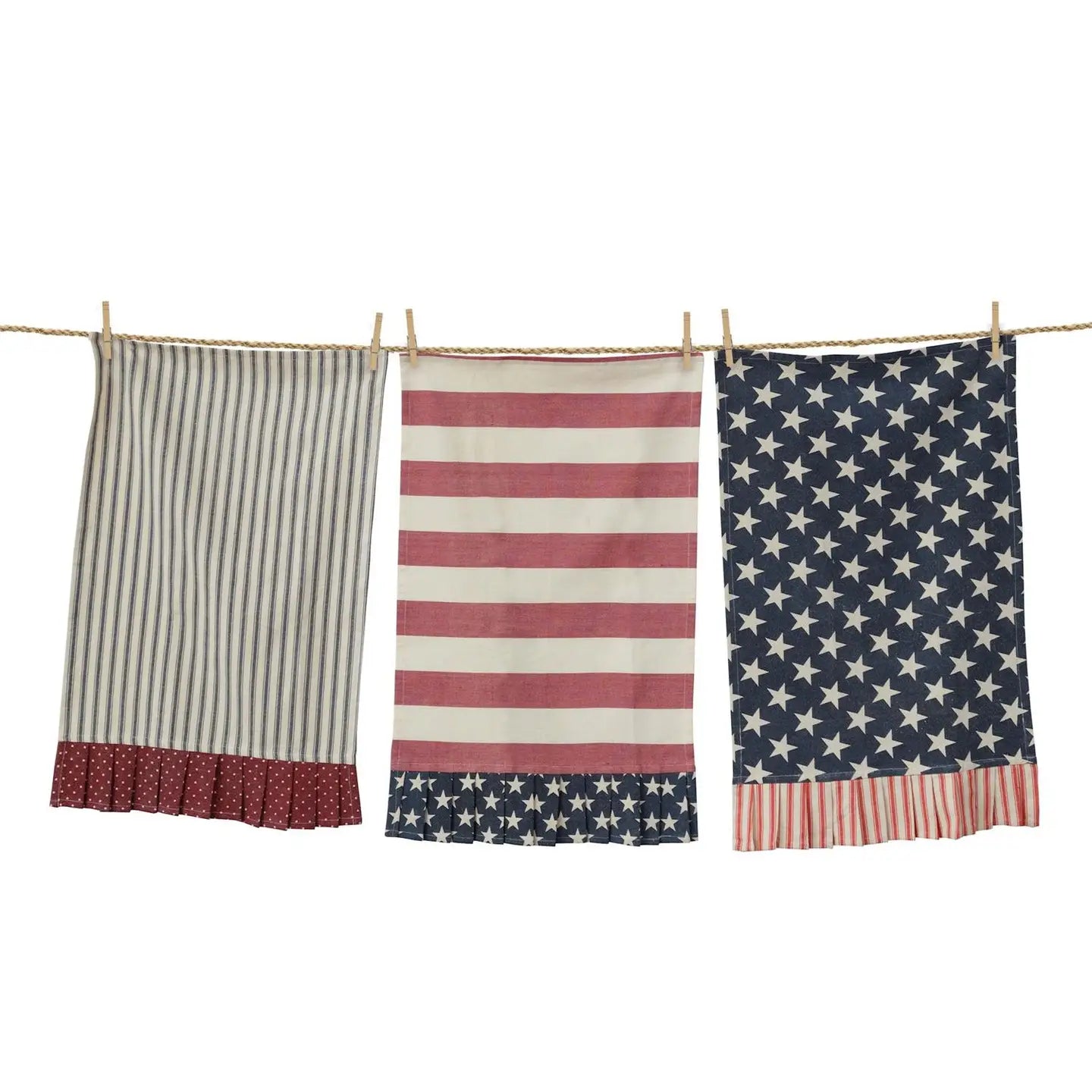 American Flag Tea Towels