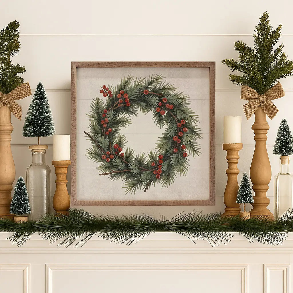Berry Pine Wreath