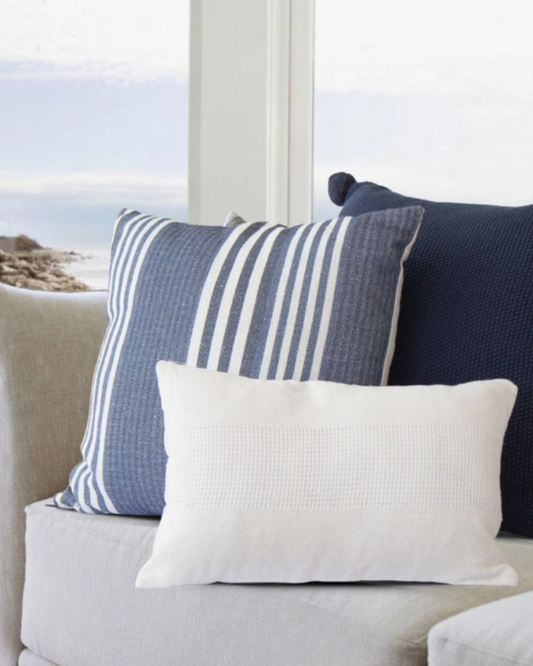 Cottage Coastal Blue Pillow Set – Coastal & Farmhouse Comfort