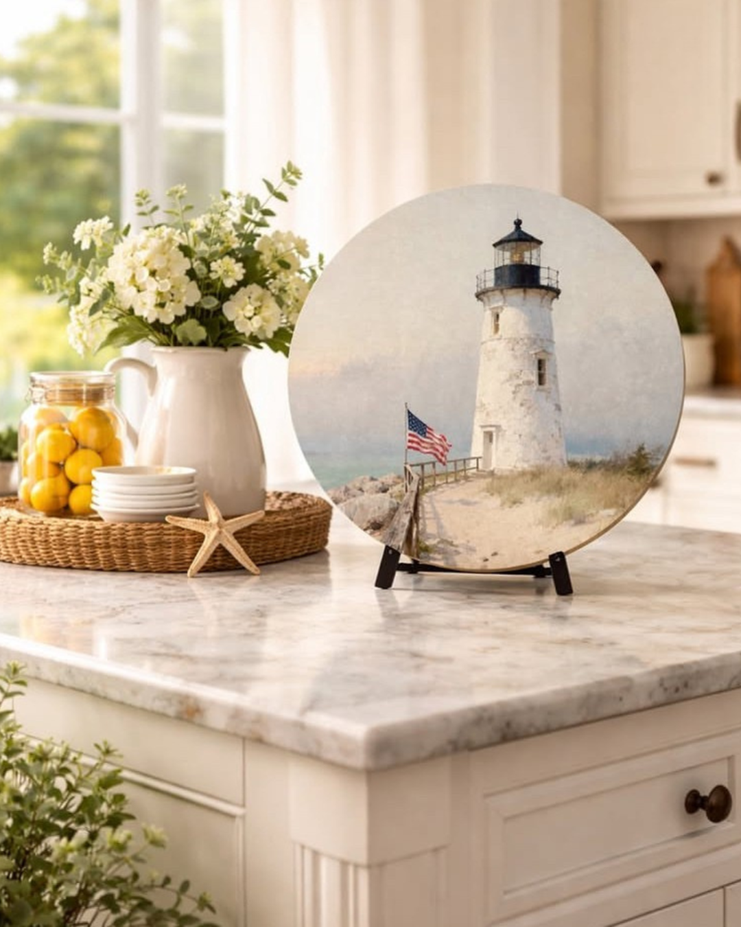 Coastal Lighthouse Nautical Wall Art