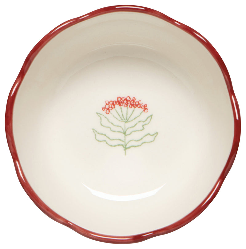 Camellia Stoneware Mini Nesting Bowls | Set of 4