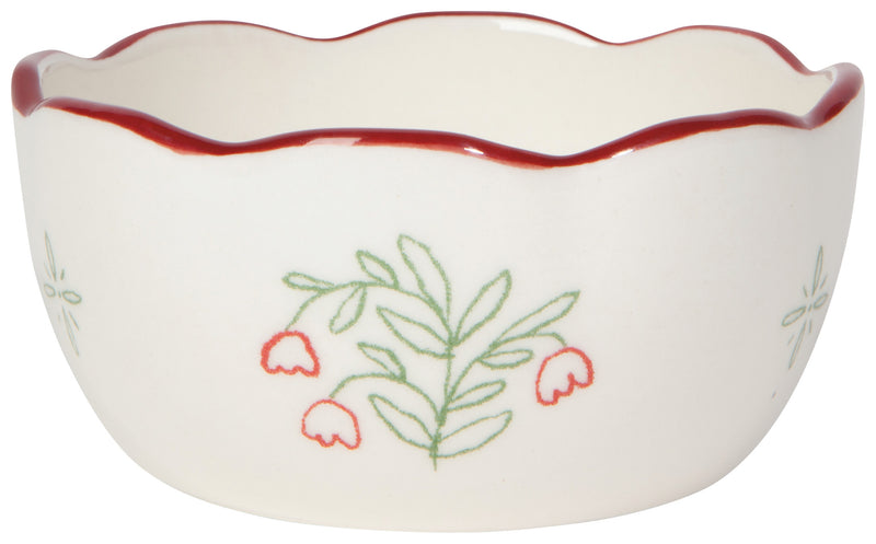 Camellia Stoneware Mini Nesting Bowls | Set of 4