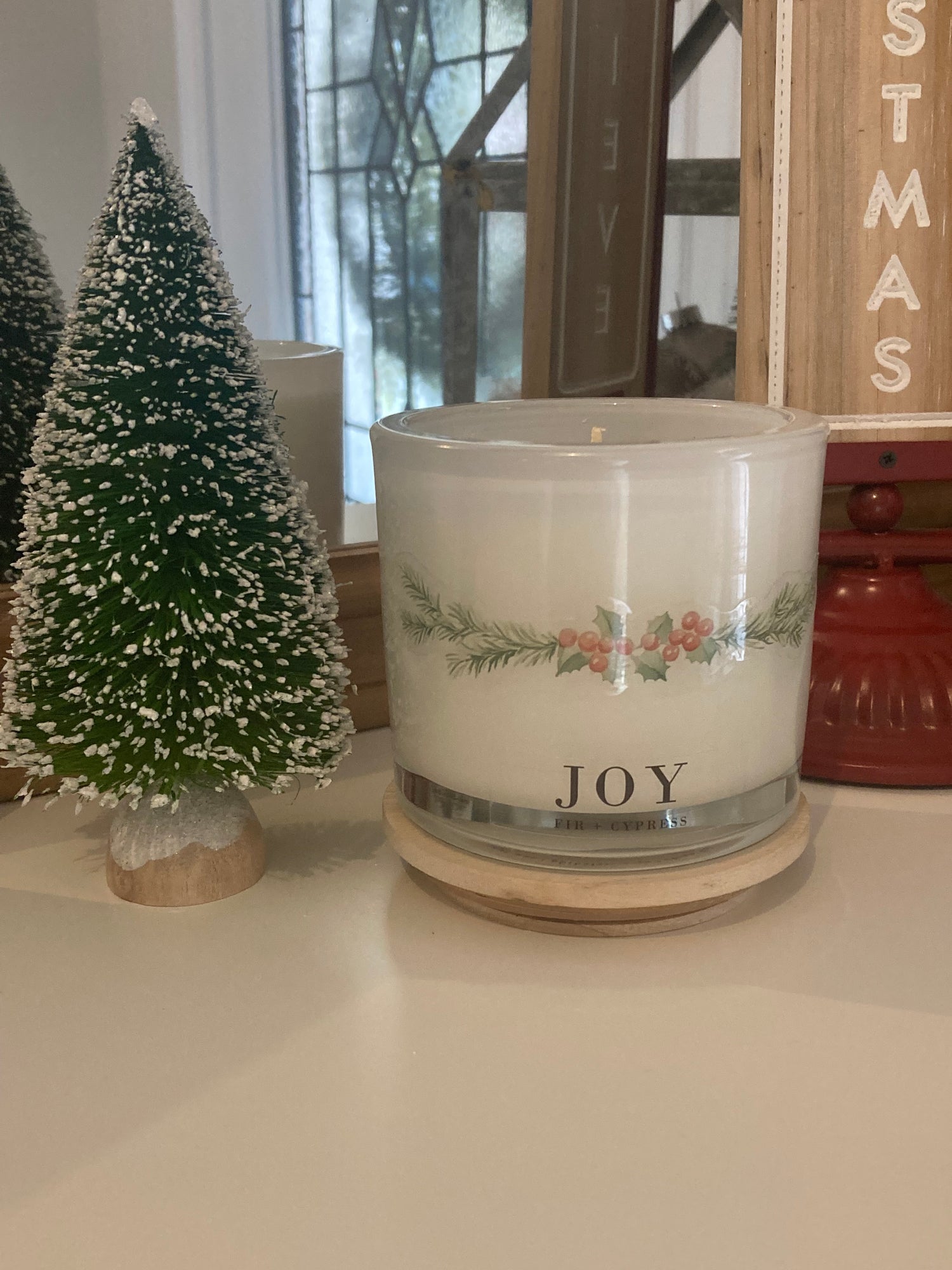 Joy | Fir + Cypress Coconut Wax Candle
