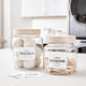 XL Glass Laundry Canister