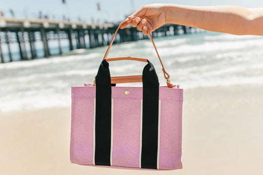 Spacious lightweight everyday tote bag