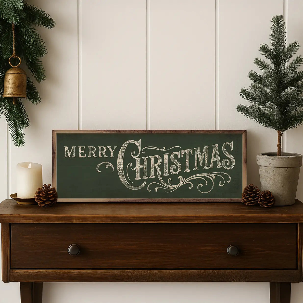 Merry Christmas Ornate