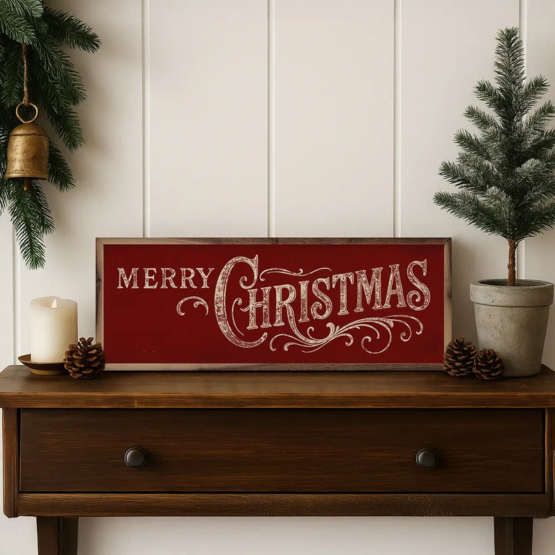 Merry Christmas Ornate