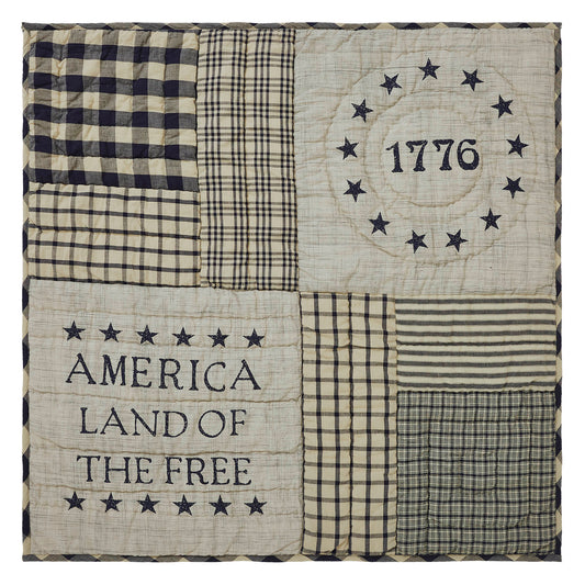 My Country Quilted Lap Throw
