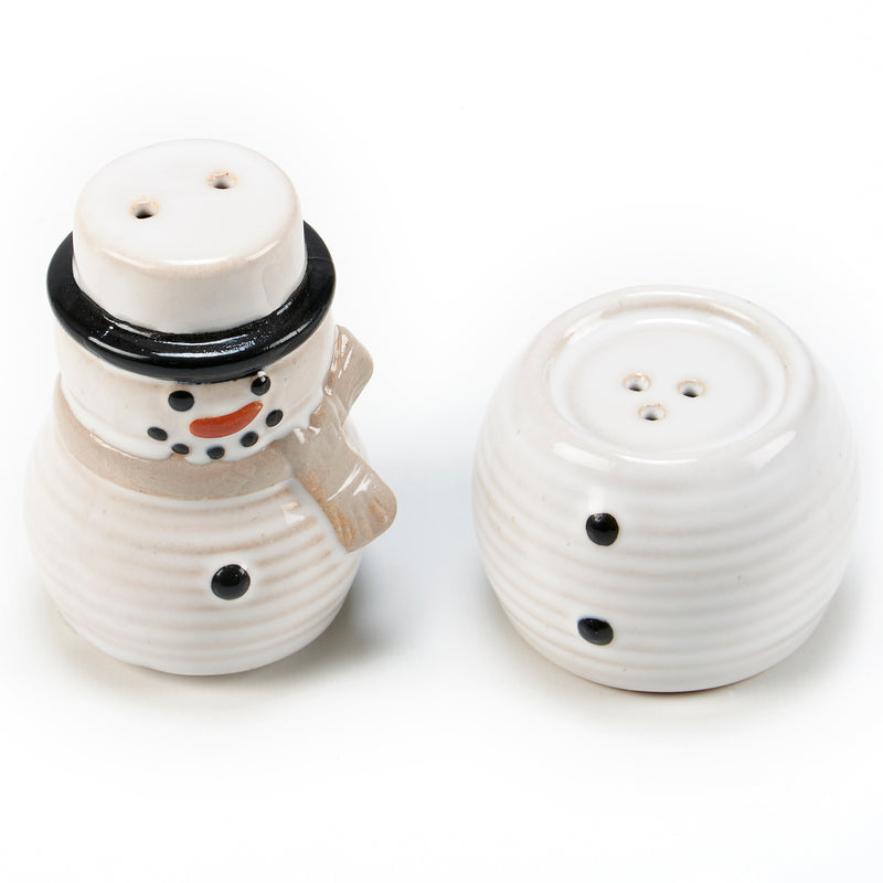 Snowman Salt and Pepper Shaker Set
