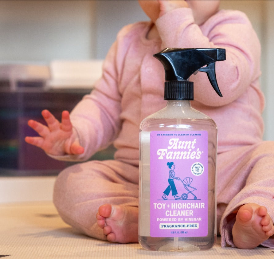 Eco toy and highchair cleaner natural surface cleaner