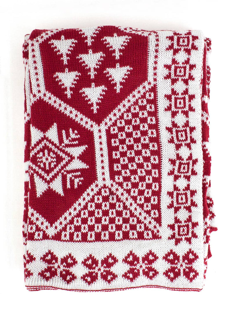 Knit Winter Throw