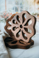 Floral Wood Trivet