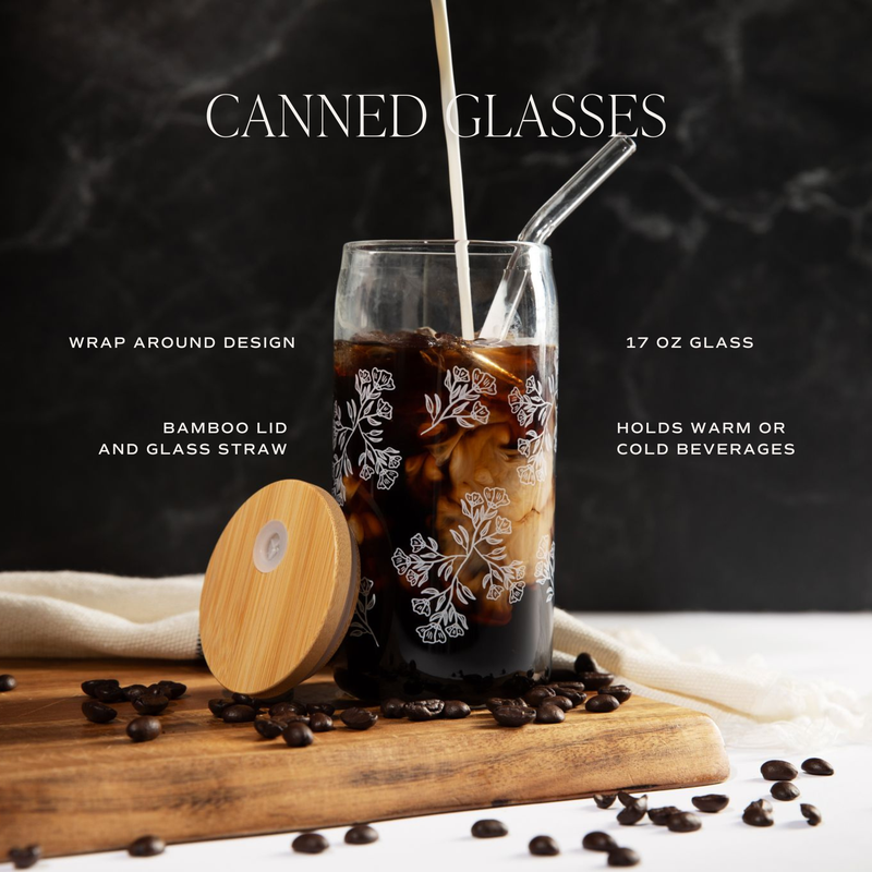 Holly Glass Tumbler