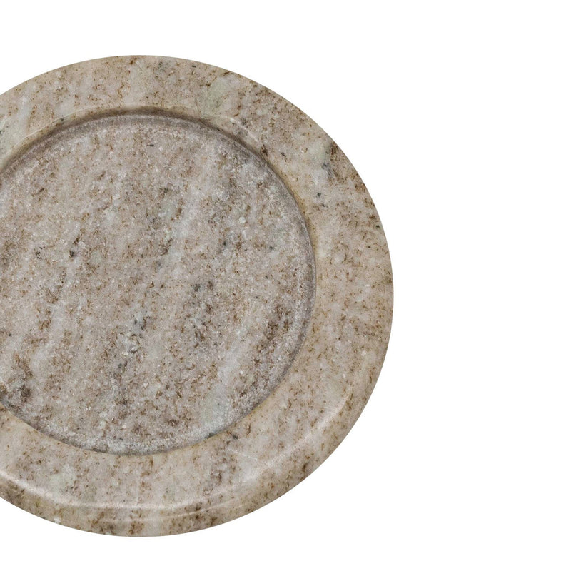 Beige Marble Spoon Rest
