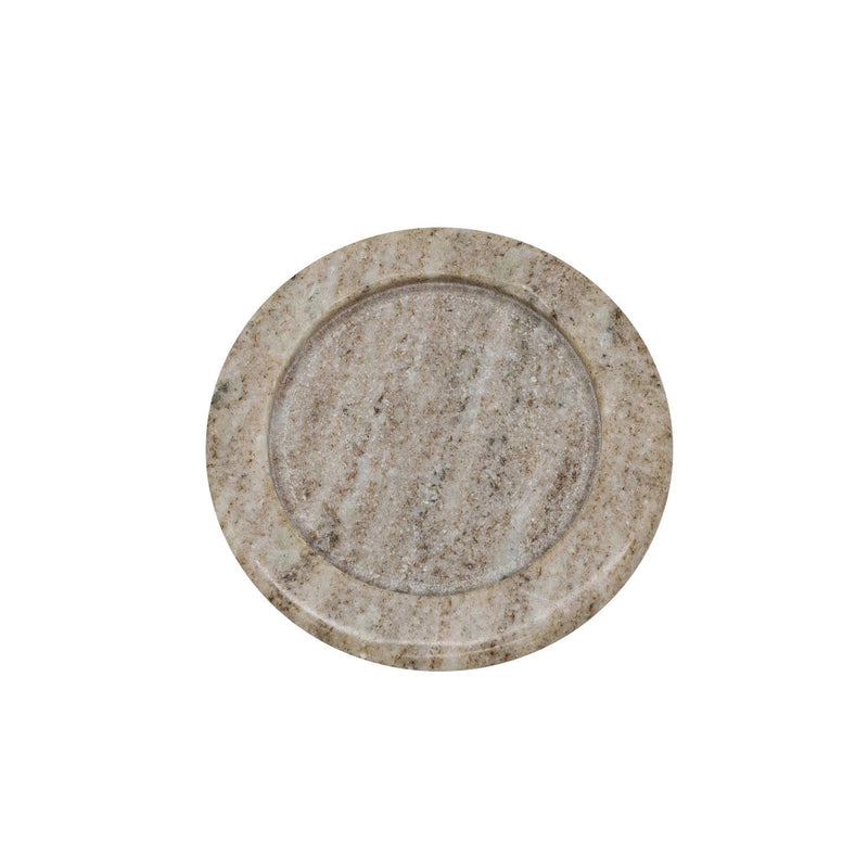Beige Marble Spoon Rest