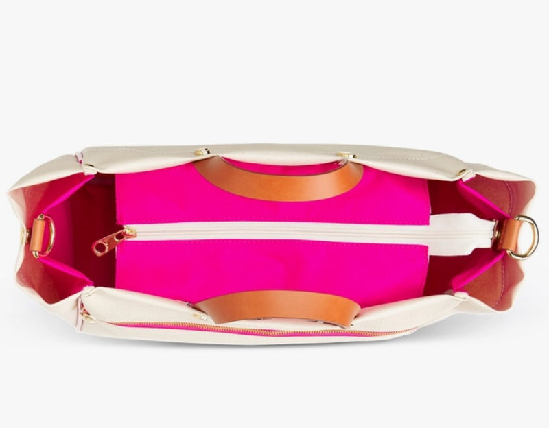 Codie Tote with Leather Accents