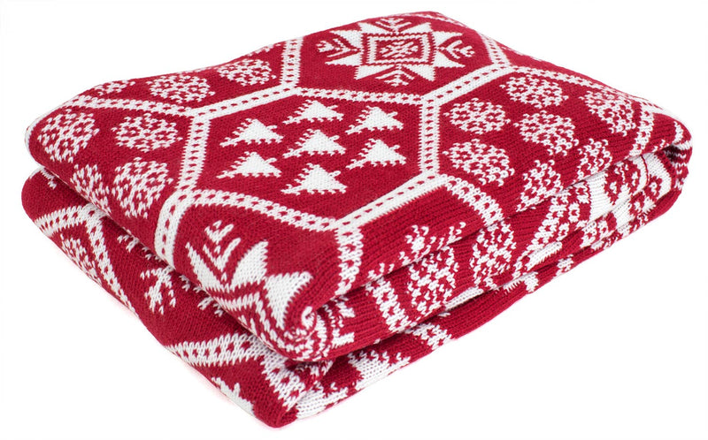 Knit Winter Throw