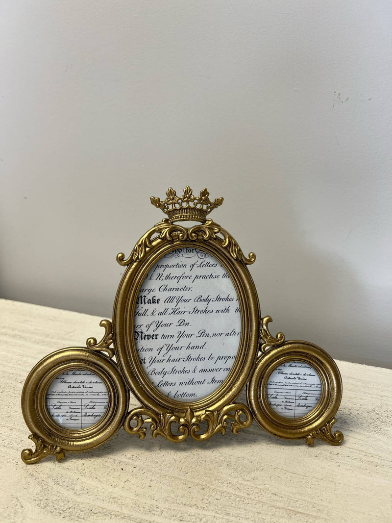 Vintage Crown Picture Frame