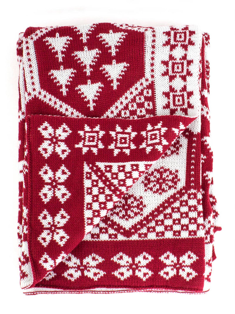 Knit Winter Throw