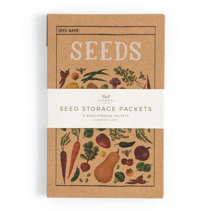 Wildflower Botanicals Tin Seed Storage Box
