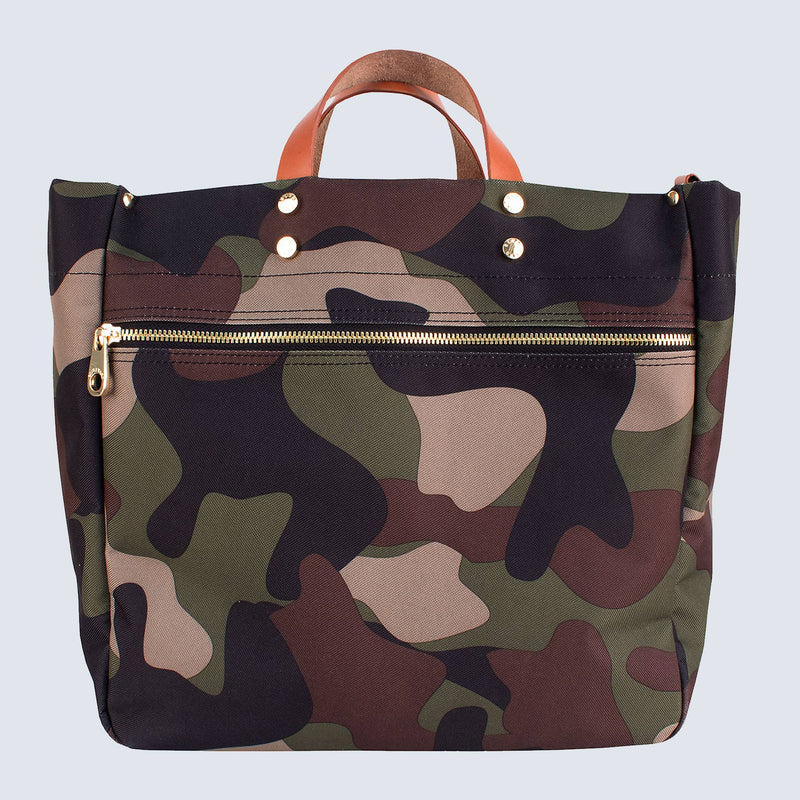 Codie Tote with Leather Accents