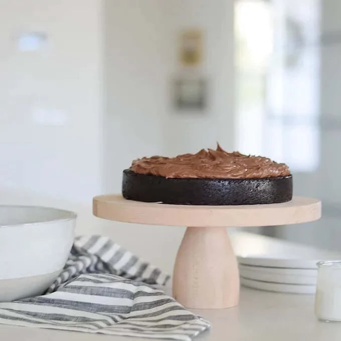 Chloe and Cotton Beech Wood Cake Stand