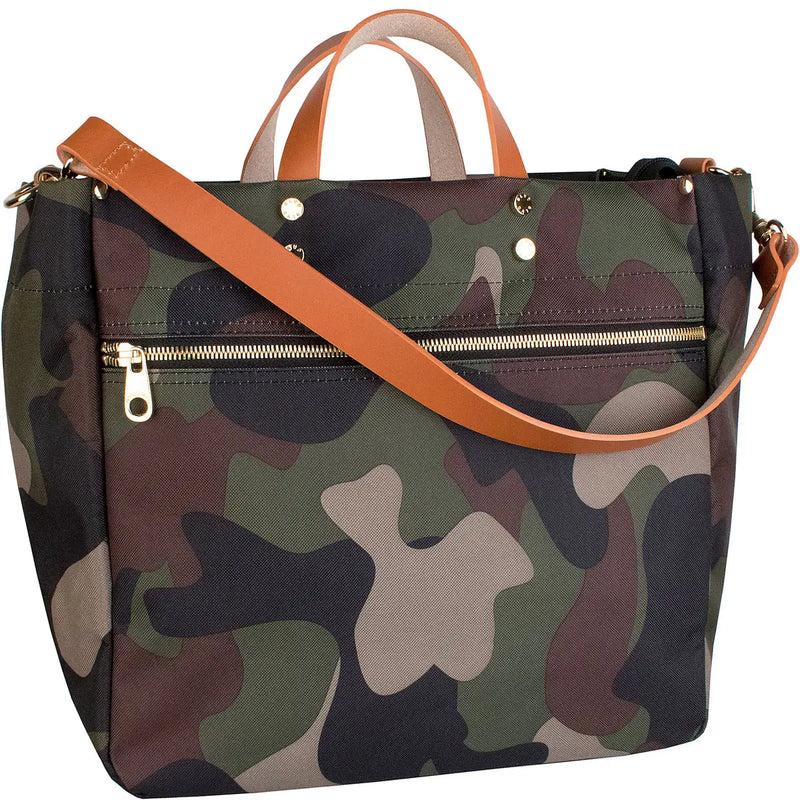 Codie Tote with Leather Accents