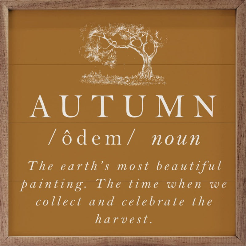 Definition Of Autumn