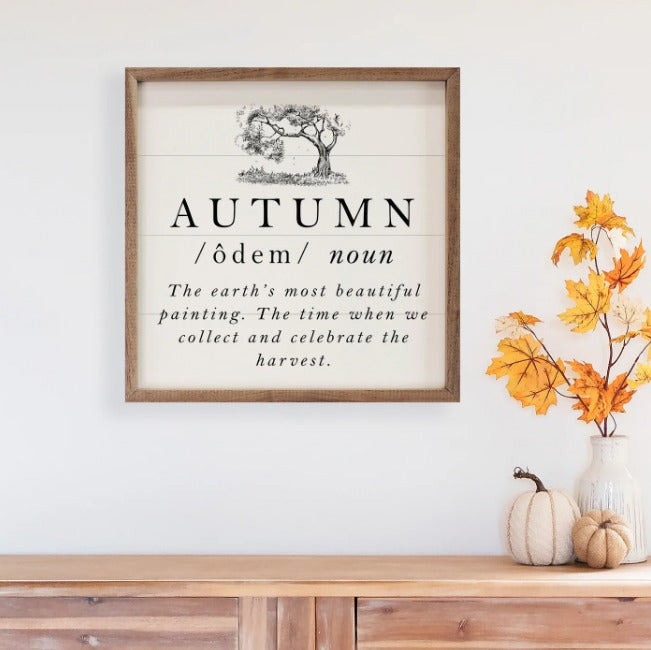 Definition Of Autumn