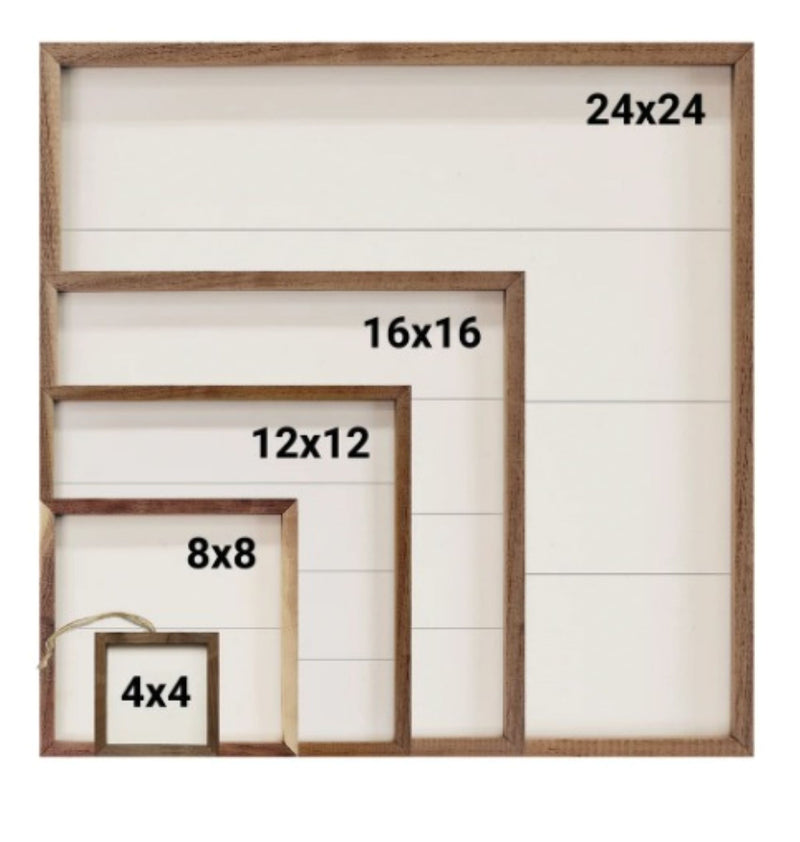 White Barn Sign