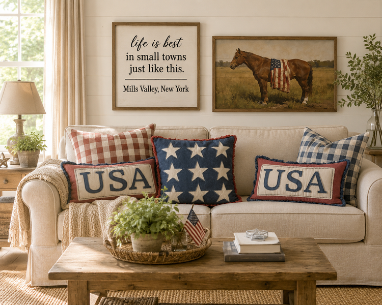 Americana Summer Collection | Patriotic Farmhouse Decor