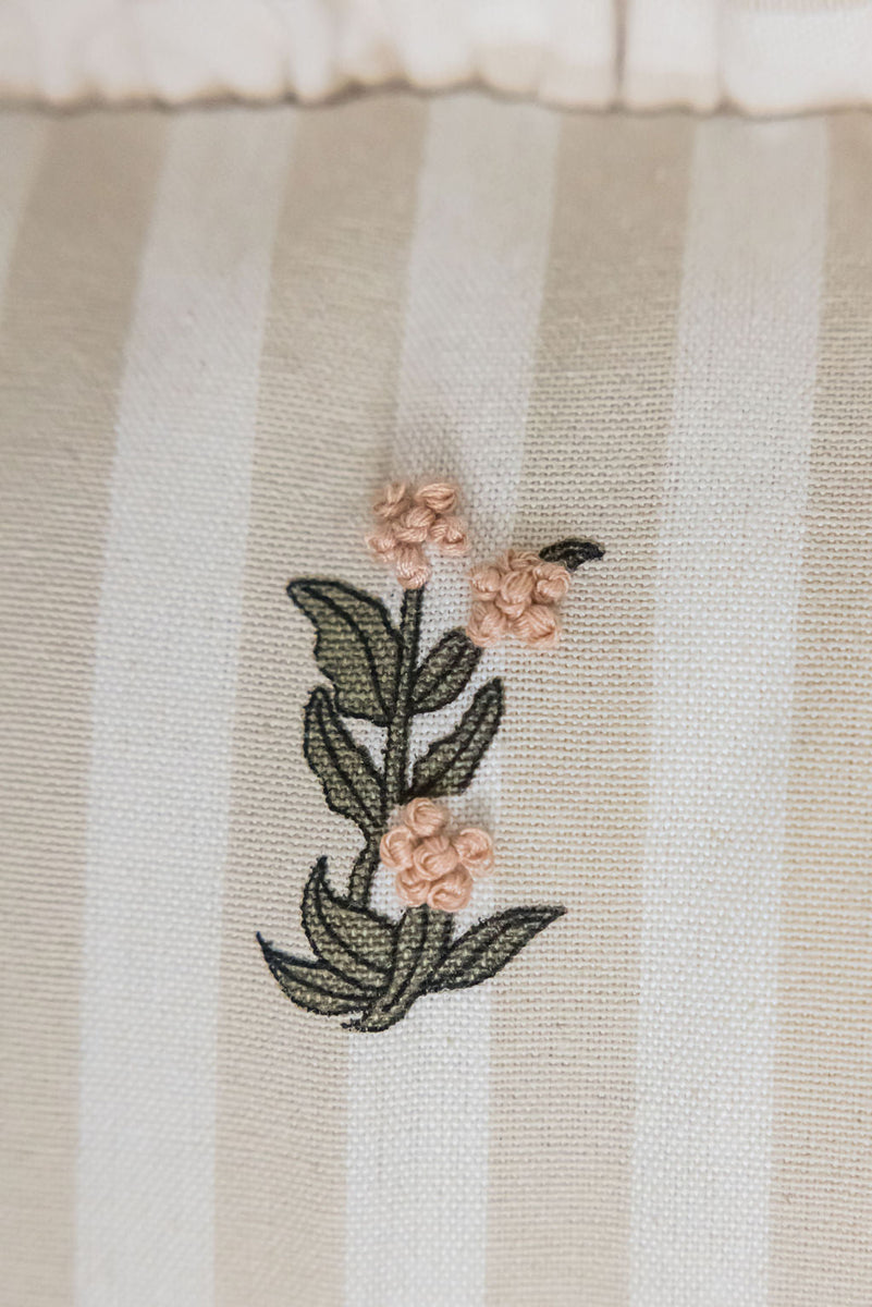 Frances Ruffled Lumbar Pillow Cover