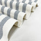 Woven Cotton Blend Classic Striped Rug