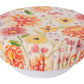 Cottage Floral Bowl Covers Set of 2