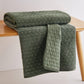 Velvet Stitch Quilted Throw Blanket