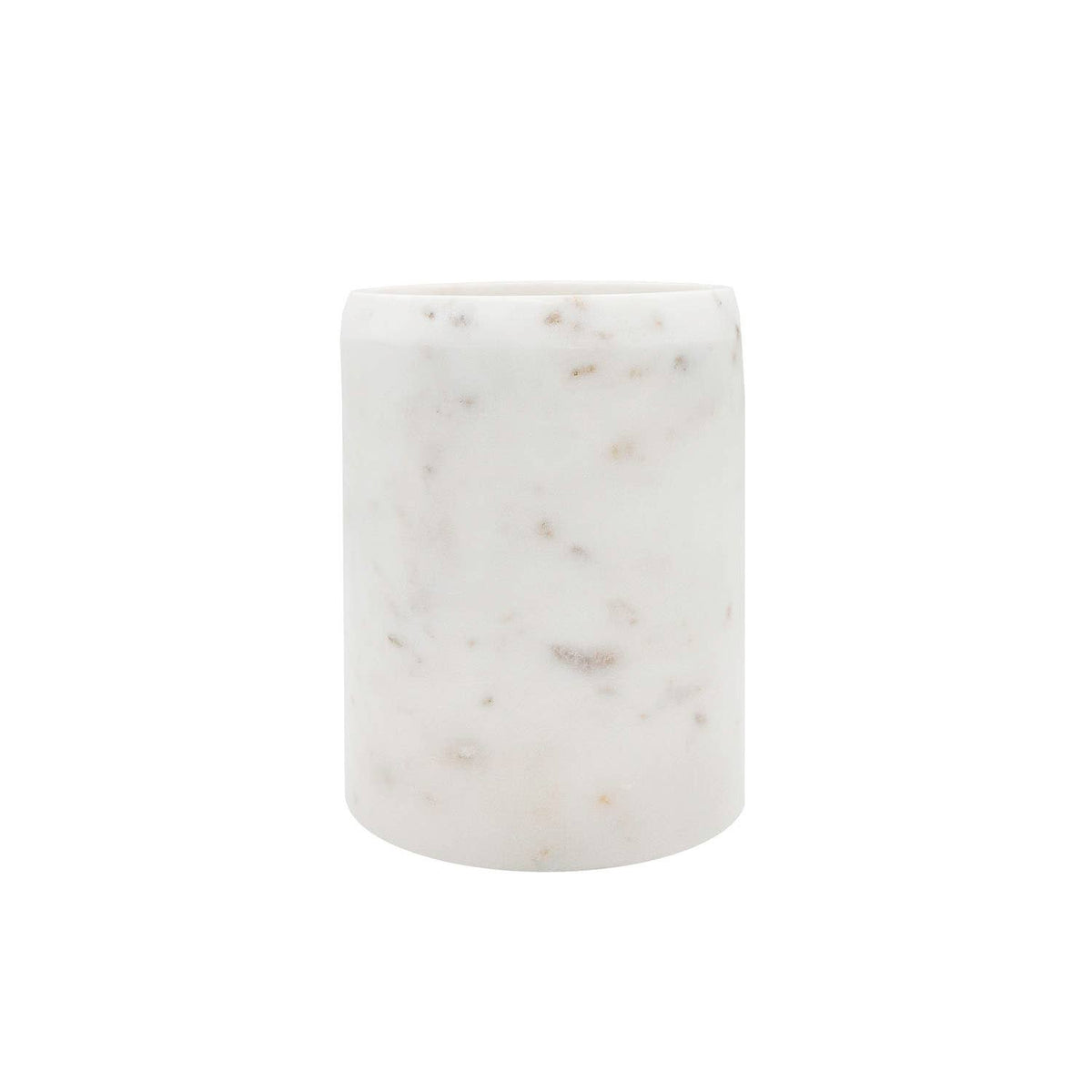 White Marble Utensil Crock