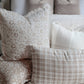 Brown Plaid Pillow Cover | Fleur + Fray Collection