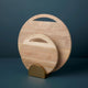 Leo Round Boards & Stand Set