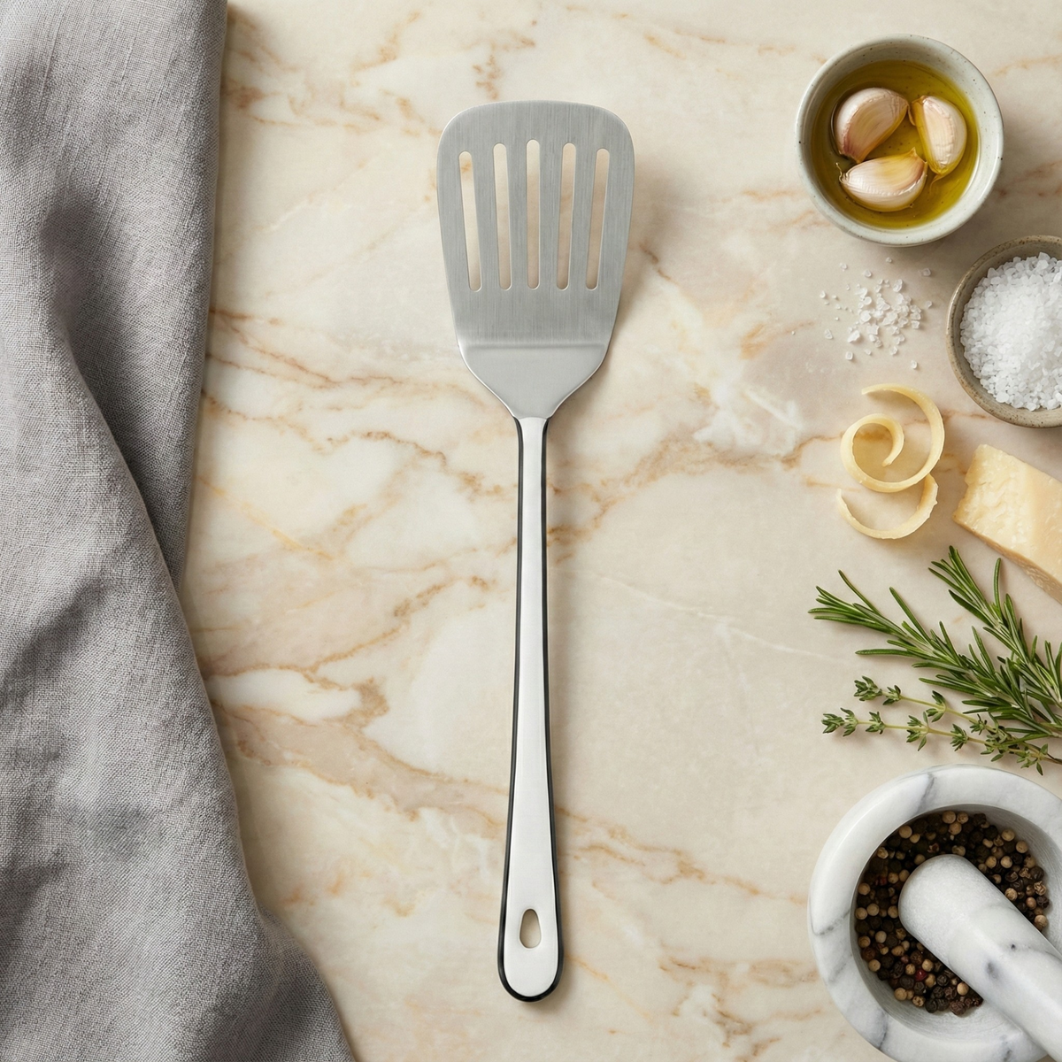 Harlow Spatula | Stainless Steel Head