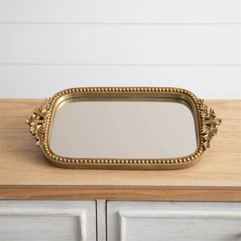 Antique Mirror Tray