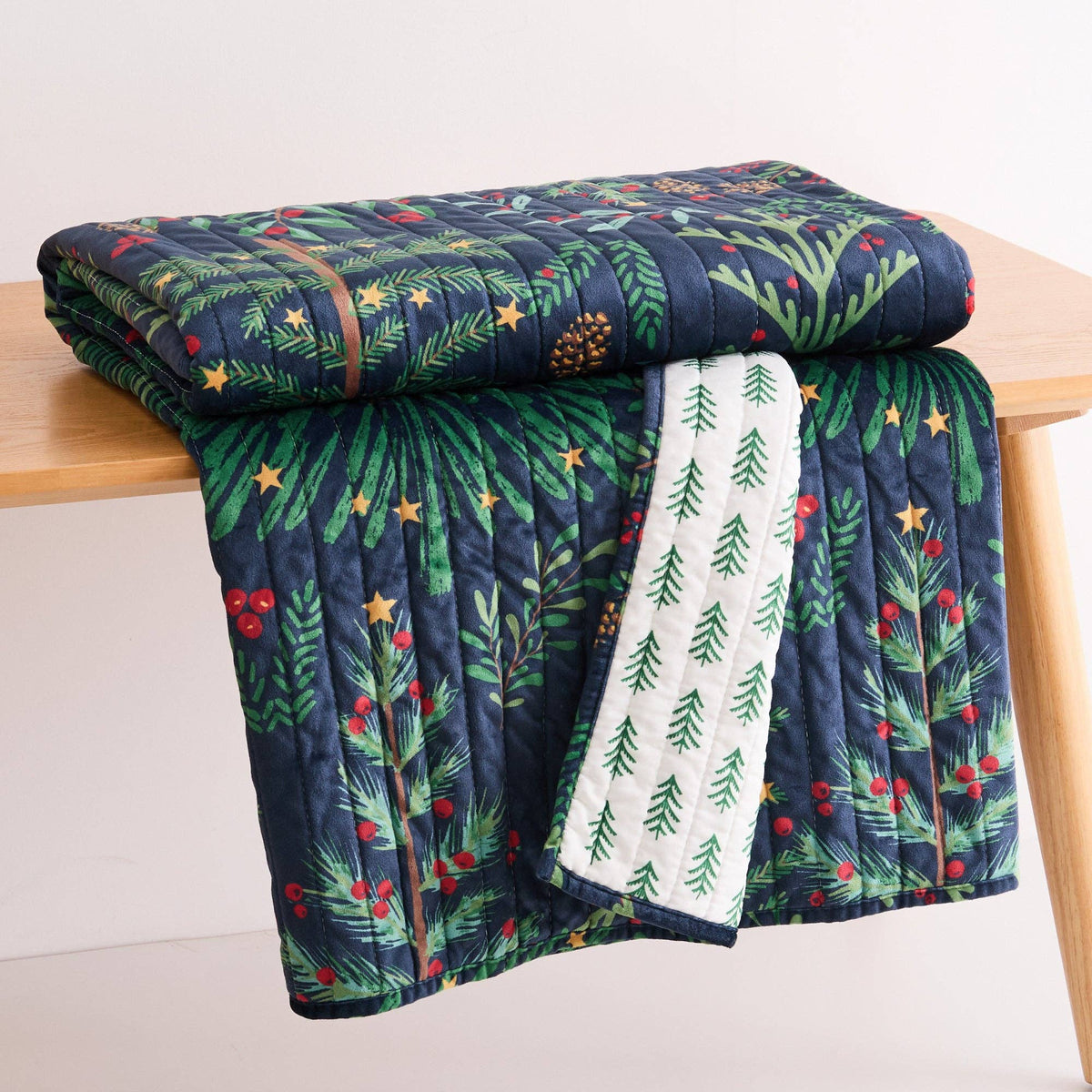 Woodsy Wonder Quilted Throw