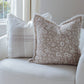 Floral Fringe Pillow Cover | Fleur + Fray Collection