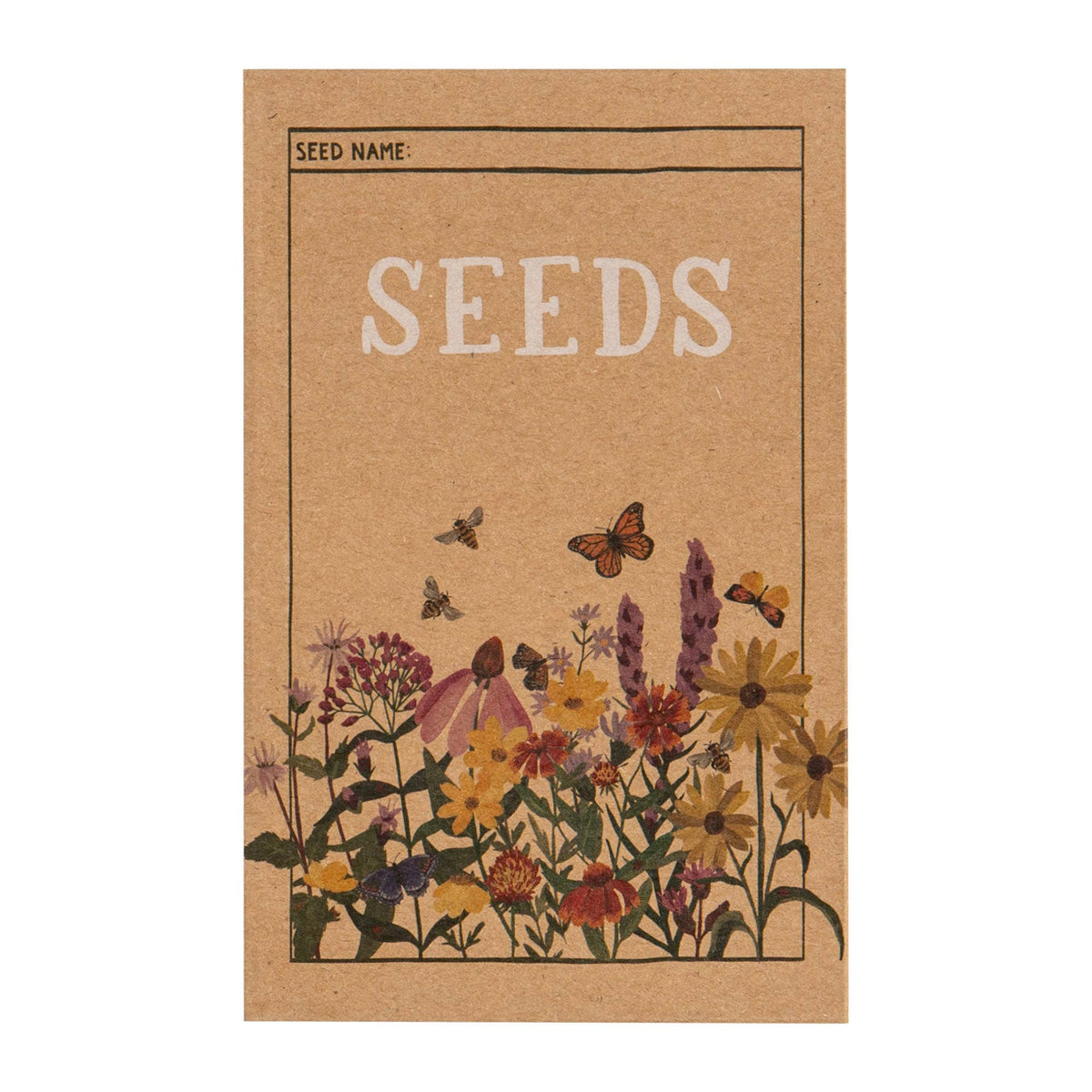 Wildflower Botanicals Tin Seed Storage Box